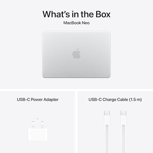 Apple 2026 MacBook Neo 13-inch Laptop with A18 Pro chip Built for AI and Apple Intelligence, Liquid Retina Display, 8GB Unified Memory, 256GB SSD Storage; Silver; Arabic: Buy Online at Best Price in UAE - Tech Nest UAE.ae - Image 6